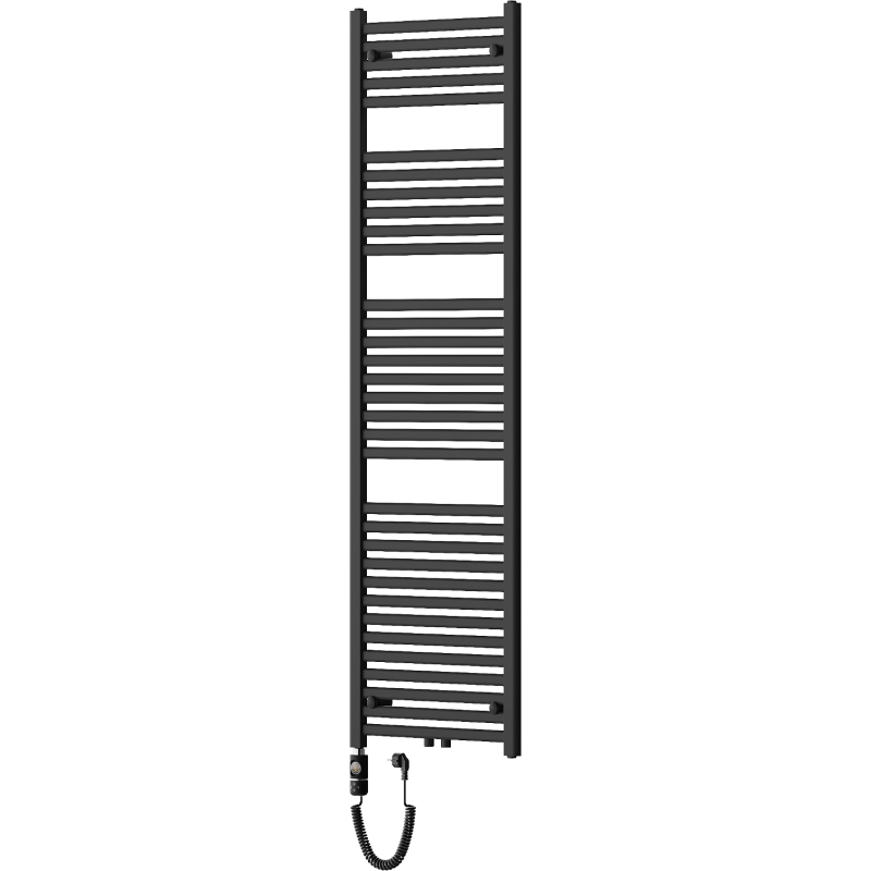 Mexen Hades elektrisk radiator 1800 x 500 mm, 900 W, svart - W104-1800-500-2900-70