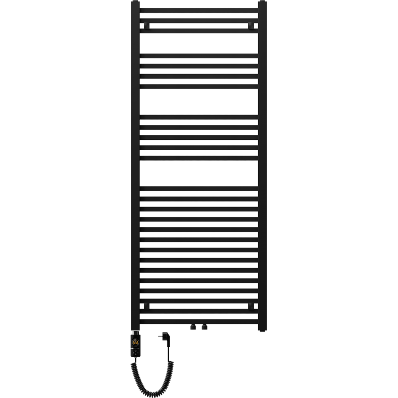 Mexen Pluton elektrisk radiator 1450 x 600 mm, 900 W, svart - W106-1450-600-2900-70