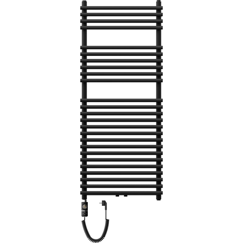 Mexen Sol radiador eléctrico 1200 x 500 mm, 600 W, negro - W125-1200-500-2600-70