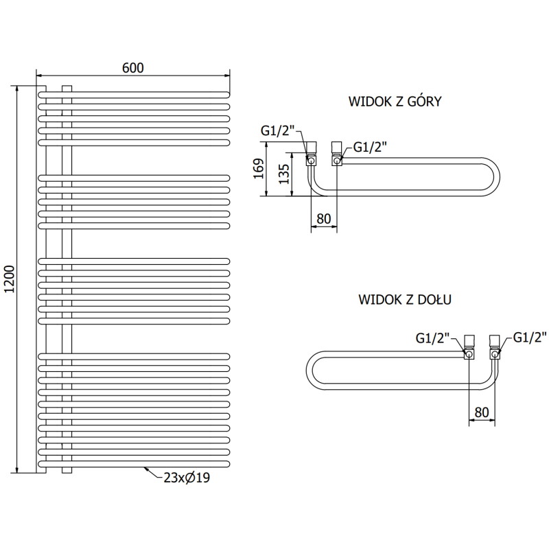 Mexen Amor elektriline radiaator 1200 x 600 mm, 900 W, valge - W120-1200-600-2900-20