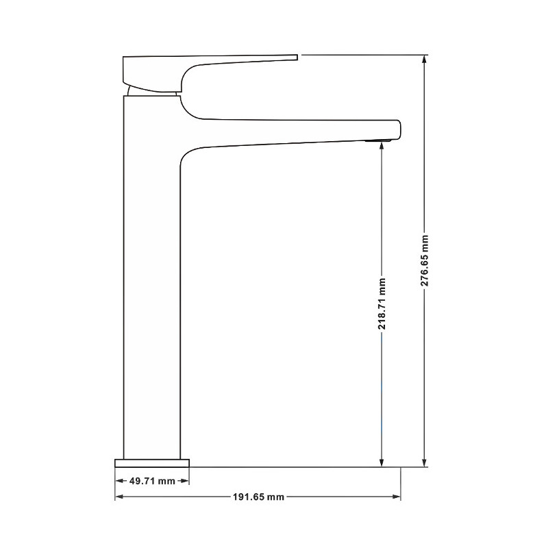 Mexen Lynx DF40 Badewannenset, Chrom - 745913DF40-00