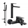 Mexen Lynx DF72 conjunto de bañera, negro - 745913DF72-70