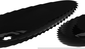 Mexen Sonia glas ovanpåliggande handfat 54 x 37 cm, svart - 24145470