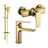 Mexen Lynx DQ62 douchegarnituur, goud - 745904DQ62-50