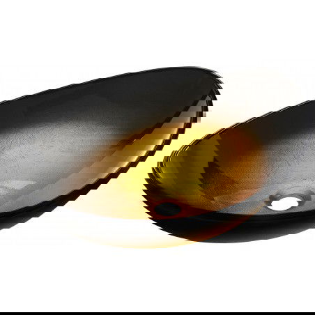 Mexen Sonia glasbänkhandfat 54 x 37 cm, mörkguld - 24145451