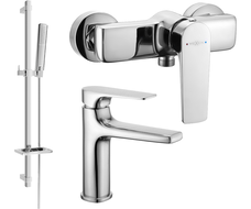 Mexen Lynx DQ72 set doccia, cromo - 745904DQ72-00