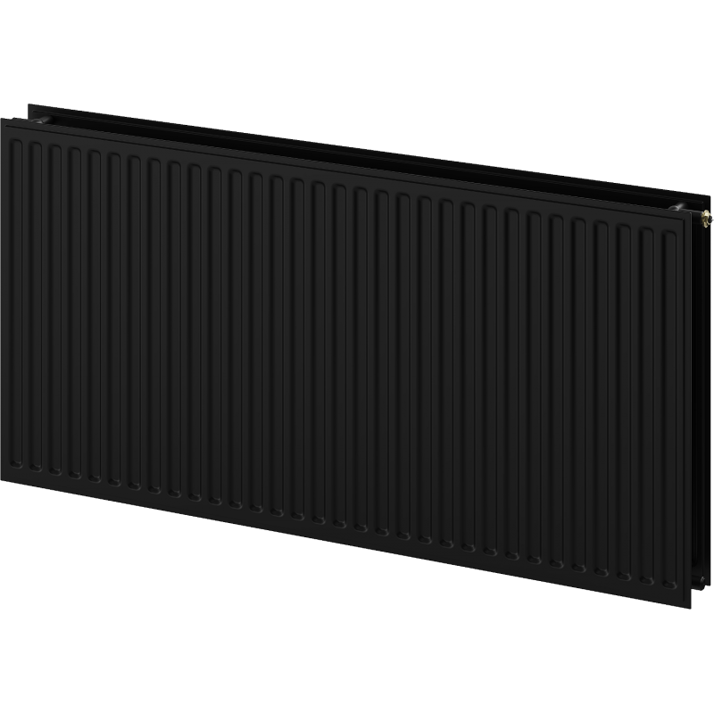 Mexen CVH20 Hygiene Plattenheizkörper 300 x 400 mm, Anschluss unten, 255 W, schwarz - W620H-030-040-70