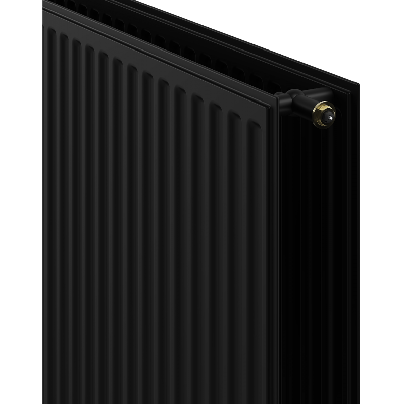 Mexen CVH20 Radiateur hygiénique à panneaux 300 x 600 mm, raccordement inférieur, 382 W, noir - W620H-030-060-70