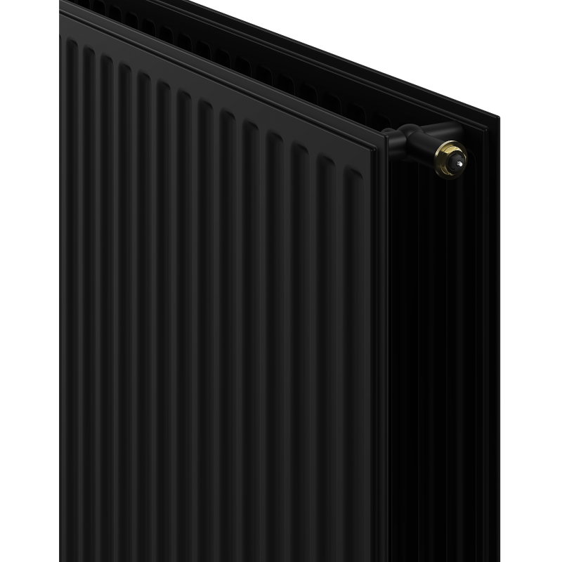 Mexen CVH20 Higienski ploščati radiator 300 x 900 mm, spodnje priključitev, 573 W, črn - W620H-030-090-70
