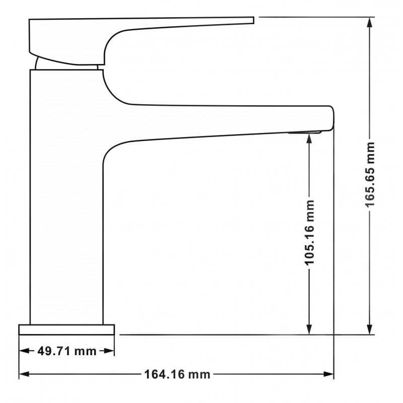 Mexen Lynx Ensemble de douche DF62, doré - 745904DF62-50