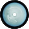 Mexen Mira lavabo en verre à poser 42 x 42 cm, bleu - 24124247