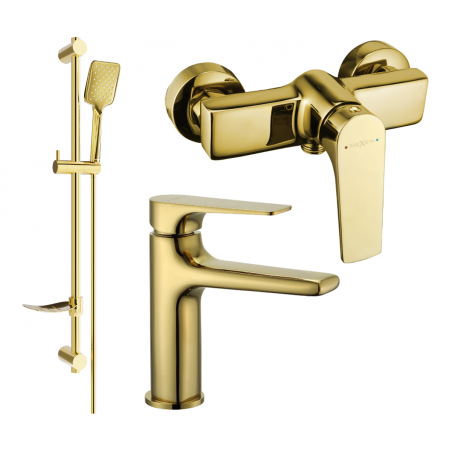 Mexen Lynx DF62 set doccia, dorato - 745904DF62-50