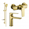 Mexen Lynx DF62 conjunto de duche, dourado - 745904DF62-50