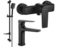 Mexen Lynx DF62 set doccia, nero - 745904DF62-70