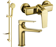 Mexen Lynx DF40 set doccia, oro - 745904DF40-50