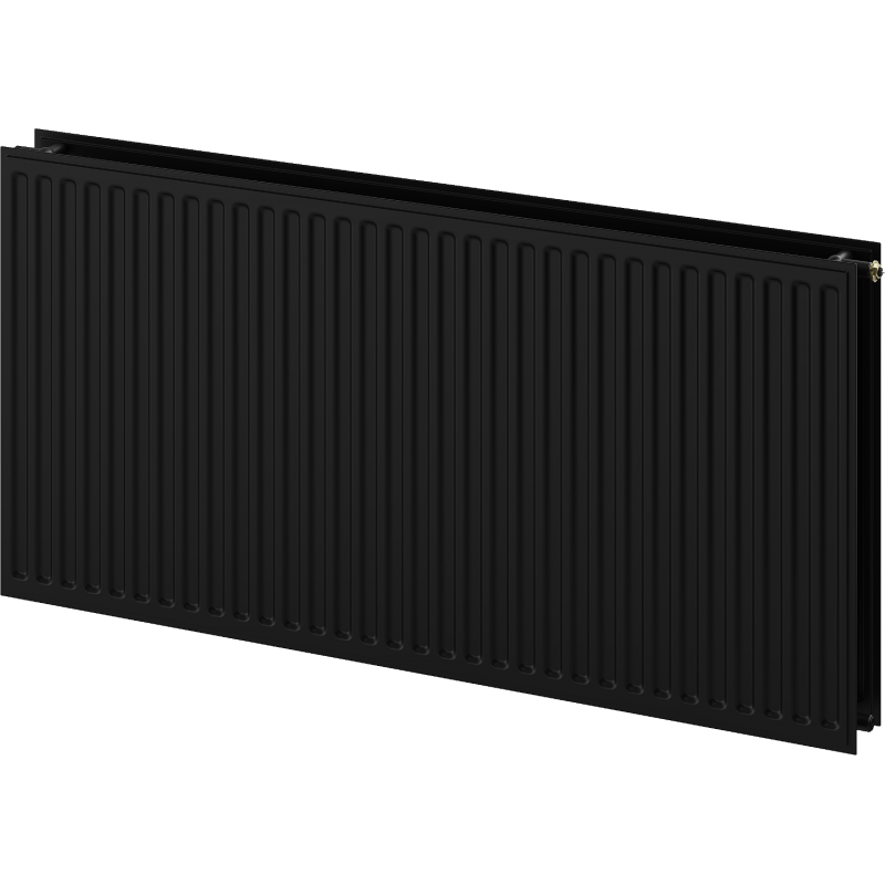 Mexen CVH20 Higienični ploščati radiator 500 x 700 mm, spodnji priklop, 663 W, črna - W620H-050-070-70