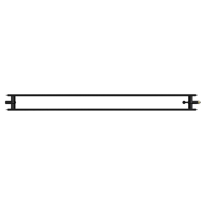 Mexen CVH20 Hügieeni paneelradiaator 600 x 1100 mm, alumine ühendus, 1209 W, must - W620H-060-110-70