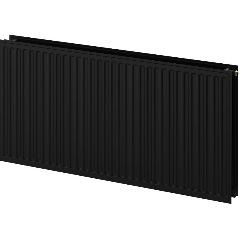 Mexen CVH20 Hügieeni paneelradiaator 600 x 1100 mm, alumine ühendus, 1209 W, must - W620H-060-110-70