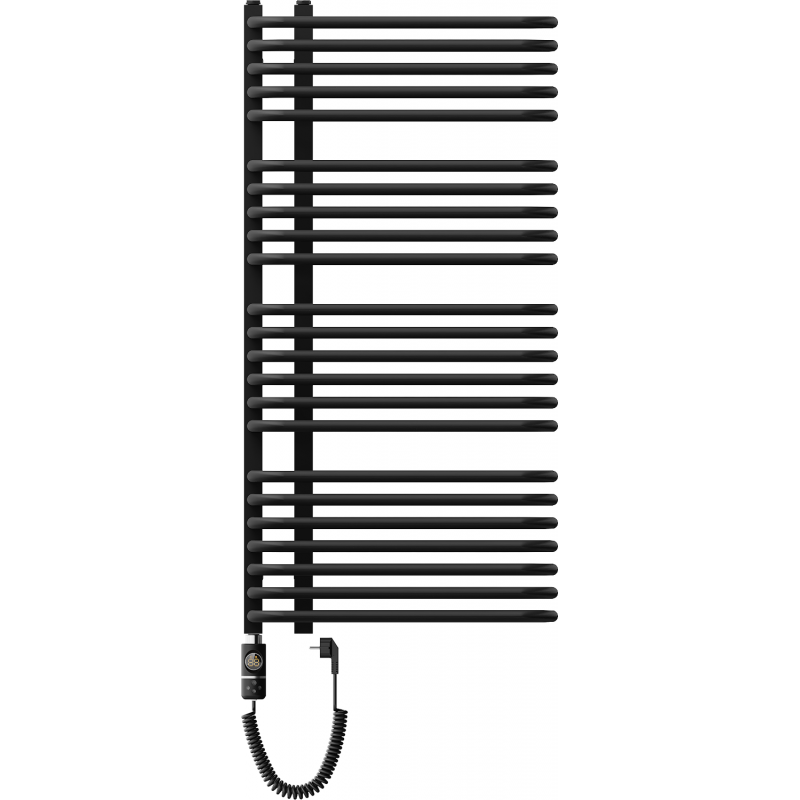 Mexen Amor elektrisk radiator 1000 x 500 mm, 900 W, svart - W120-1000-500-2900-70