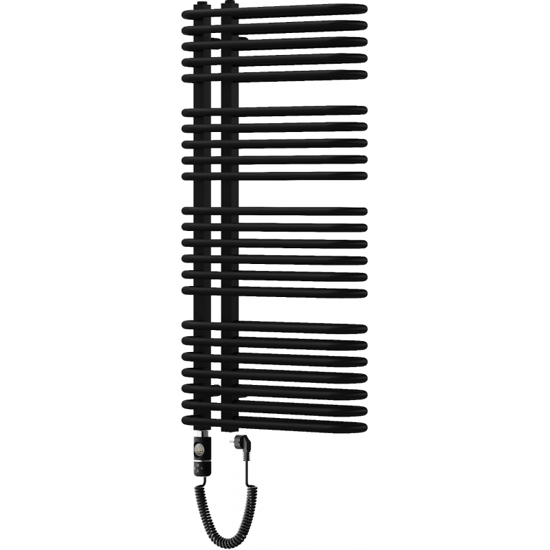 Mexen Amor elektrisk radiator 1000 x 500 mm, 900 W, svart - W120-1000-500-2900-70