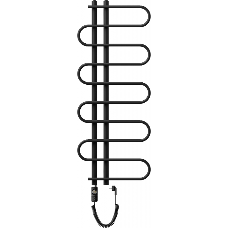 Mexen Kiso električni radiator 1250 x 500 mm, 300 W, črna - W114-1250-500-2300-70