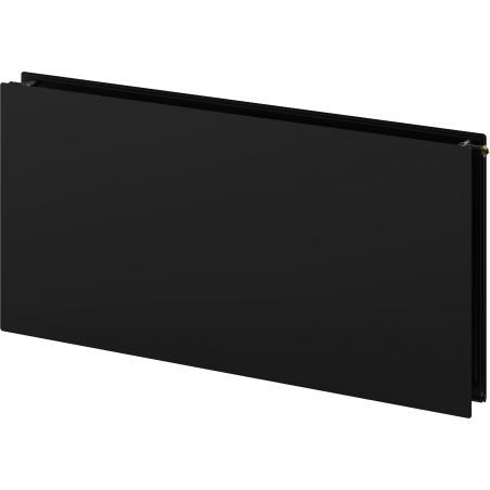 Radiateur plat hygiénique Mexen CVHF20 300 x 800 mm, connexion inférieure, 454 W, noir - W620HF-030-080-70