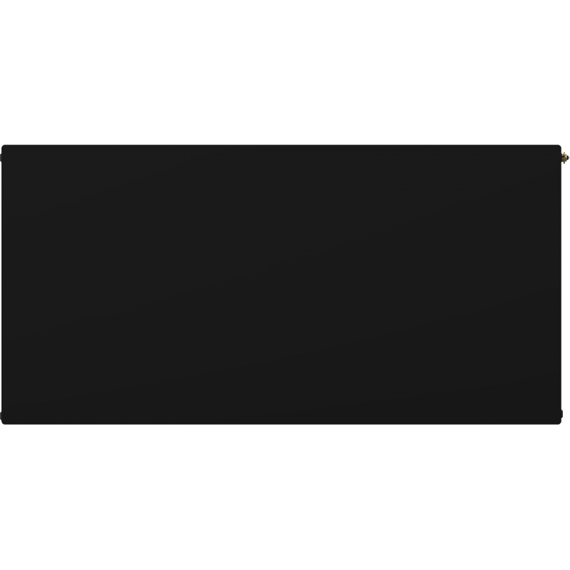 Mexen CVHF20 Hygiene Flat radiador de placa 300 x 1500 mm, conexión inferior, 852 W, negro - W620HF-030-150-70