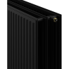 Mexen CVH30 Hygiëne paneelradiator 300 x 700 mm, onderaansluiting, 611 W, zwart - W630H-030-070-70