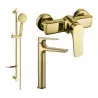 Mexen Lynx DF40 ensemble de douche, doré - 745914DF40-50