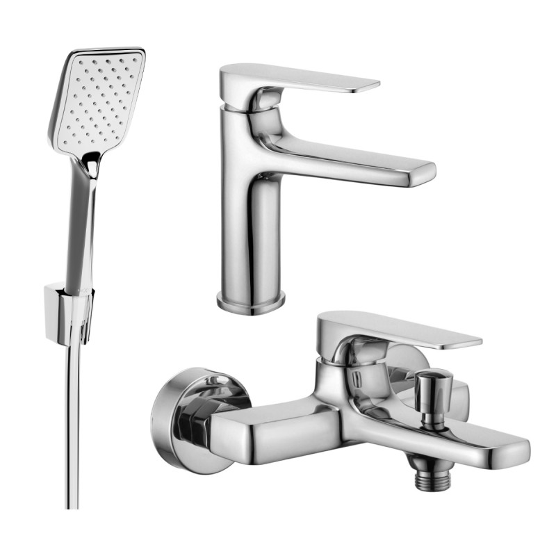 Mexen Lynx R62 vannisegisti komplekt, kroom - 745903R62-00
