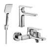 Mexen Lynx R62 set za kadu, krom - 745903R62-00