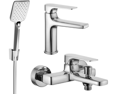 Mexen Lynx R62 juego de baño, cromo - 745903R62-00