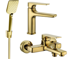 Mexen Lynx R62 vannikomplekt, kuldne - 745903R62-50