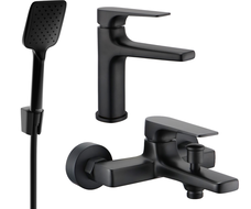 Mexen Lynx R62 Wannenset, schwarz - 745903R62-70