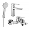 Mexen Lynx R40 ensemble de baignoire, chrome - 745903R40-00