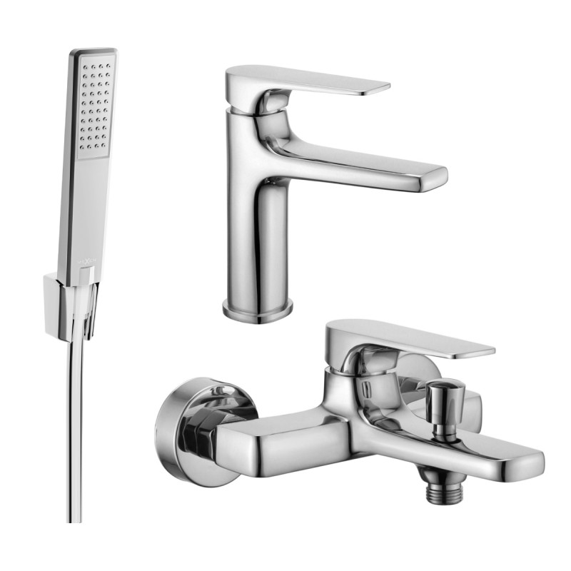 Mexen Lynx R72 vannikomplekt, kroomitud - 745903R72-00