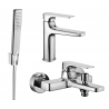 Mexen Lynx R72 ensemble de bain, chrome - 745903R72-00