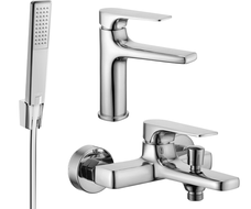 Mexen Lynx R72 Badewannenarmaturenset, Chrom - 745903R72-00