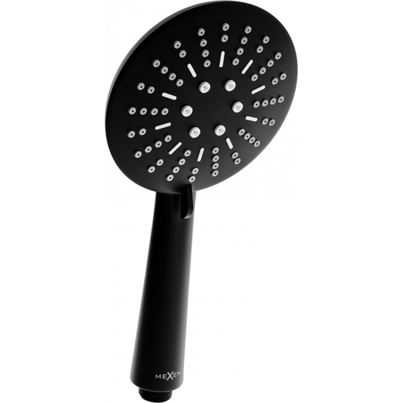 Mexen R-67 Duschkopf 3-funktional, schwarz - 79567-70