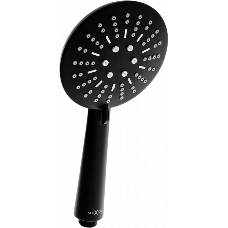 Mexen R-67 3-functie handdouche, zwart - 79567-70