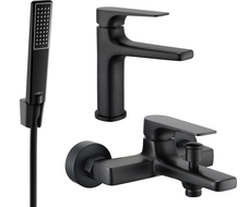 Mexen Lynx R72 conjunto de bañera, negro - 745903R72-70