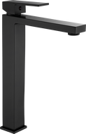 Mexen Uno rubinetto lavabo alto, nero - 71410-70