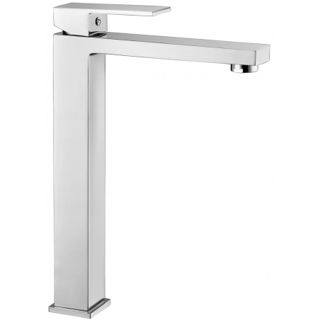 Mexen Uno hoge wastafelkraan, chroom - 71410-00