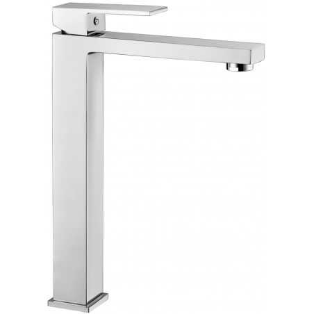 Mexen Uno torneira de lavatório alta, cromada - 71410-00