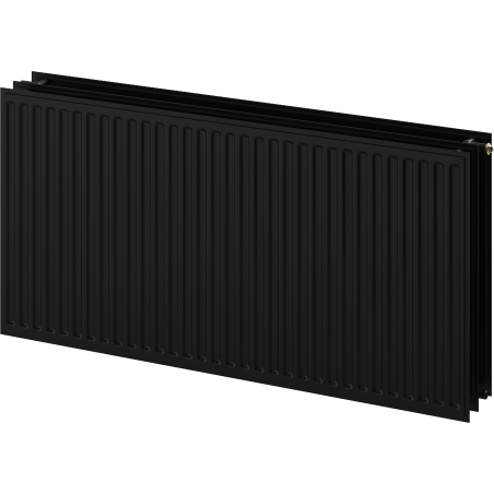 Mexen CVH30 Radiateur hygiénique à plaques 400 x 2600 mm, raccordement inférieur, 2850 W, noir - W630H-040-260-70
