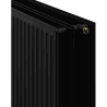Mexen CVH30 Radiateur hygiénique à plaques 500 x 1100 mm, raccordement inférieur, 1426 W, noir - W630H-050-110-70