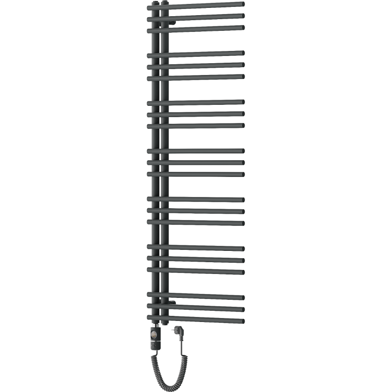 Mexen Neptun elektrischer Heizkörper 1400 x 500 mm, 600 W, Anthrazit - W101-1400-500-2600-66