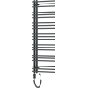 Mexen Neptun elektrischer Heizkörper 1400 x 500 mm, 600 W, Anthrazit - W101-1400-500-2600-66