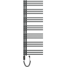 Mexen Neptun radiador eléctrico 1400 x 500 mm, 600 W, antracita - W101-1400-500-2600-66
