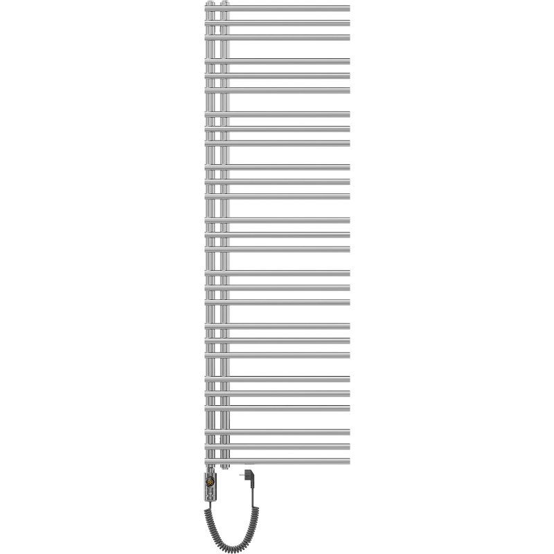Mexen Neptun ηλεκτρικό καλοριφέρ 1600 x 500 mm, 600 W, χρώμιο - W101-1600-500-2600-01